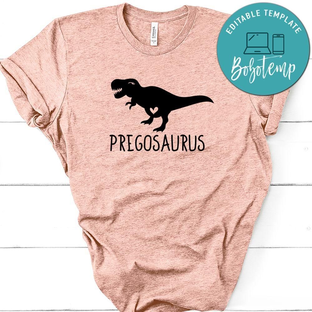 Pregnancy Pregosaurus Shirt