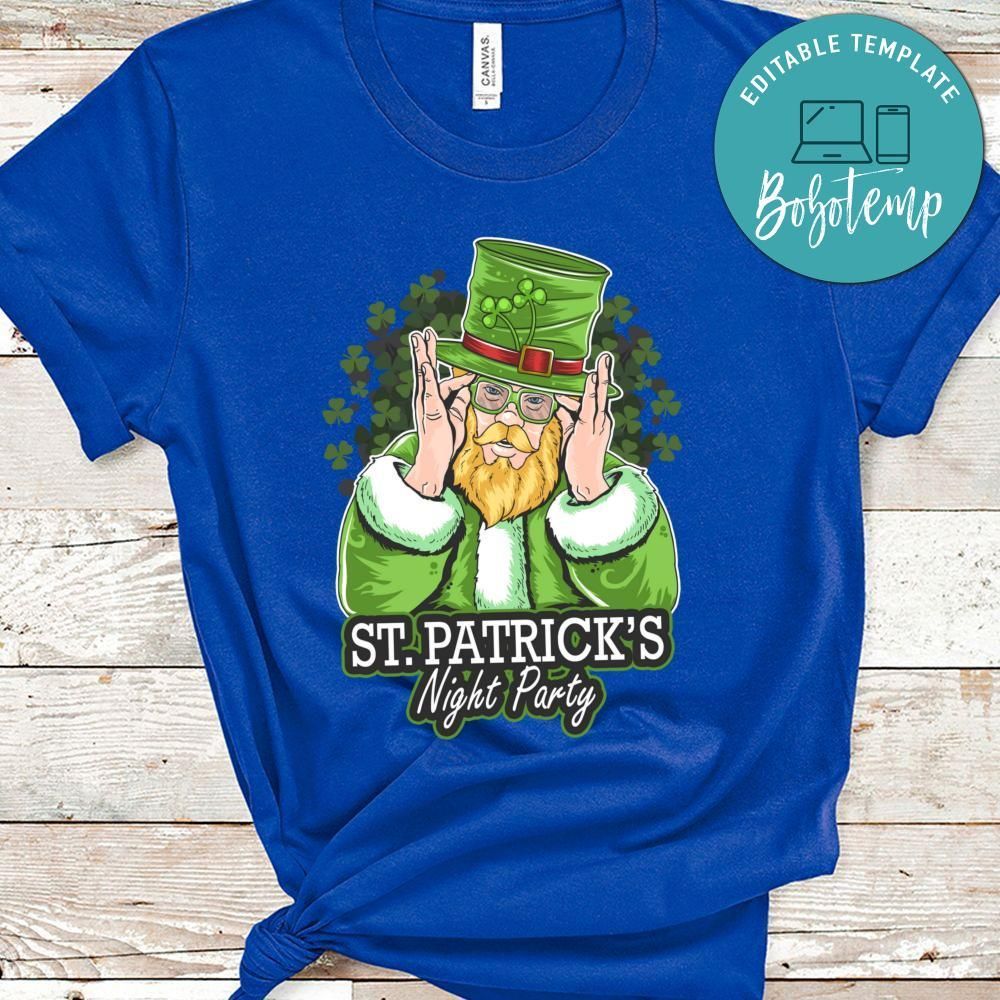 St.Patrick's Day Night Party Shirt