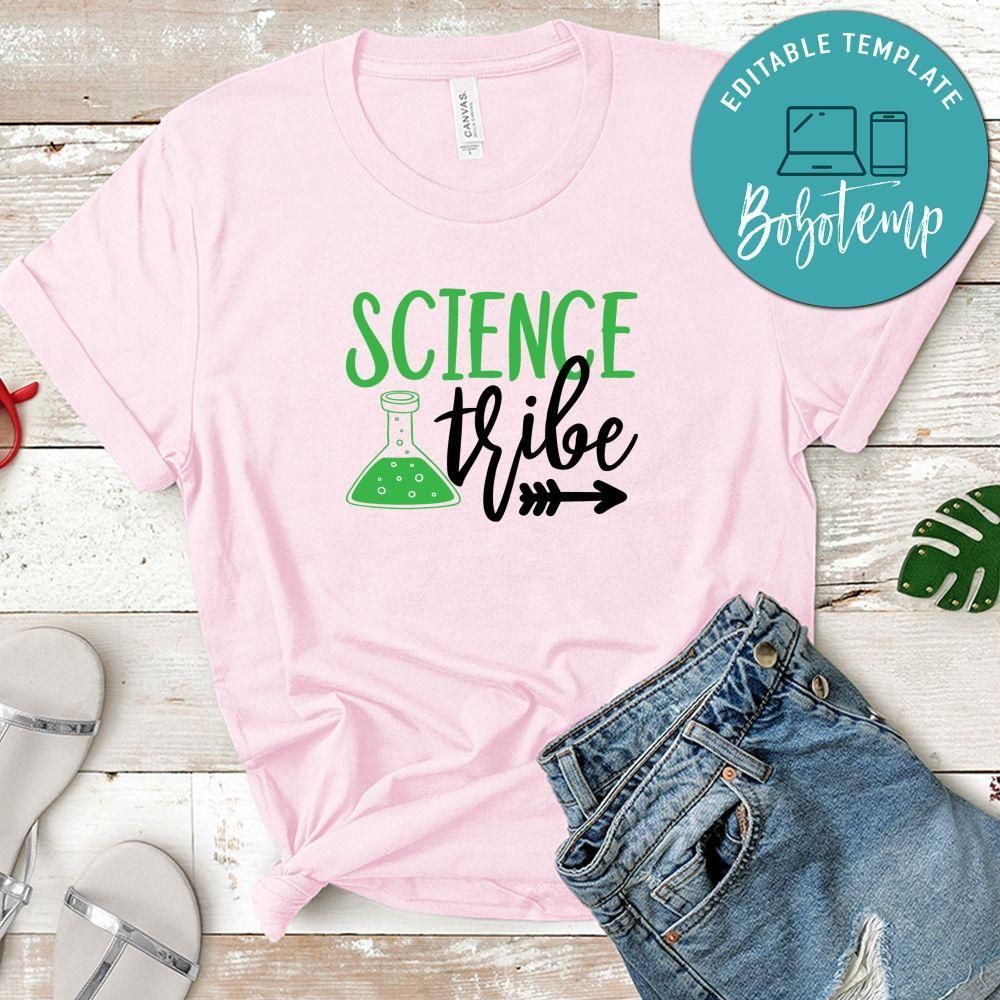 Nerdy Science Tribe Shirt