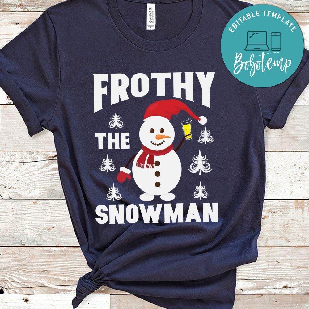 Frothy The Snowman Shirt