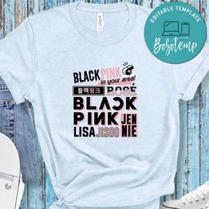 Blackpink Jisoo ‎Jennie ‎Rose ‎Lisa In Your Area Shirt