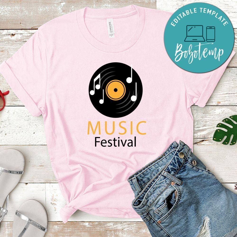 Music Festival No5 Shirt