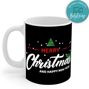 Merry Christmas And Happy New Year No5 Mug