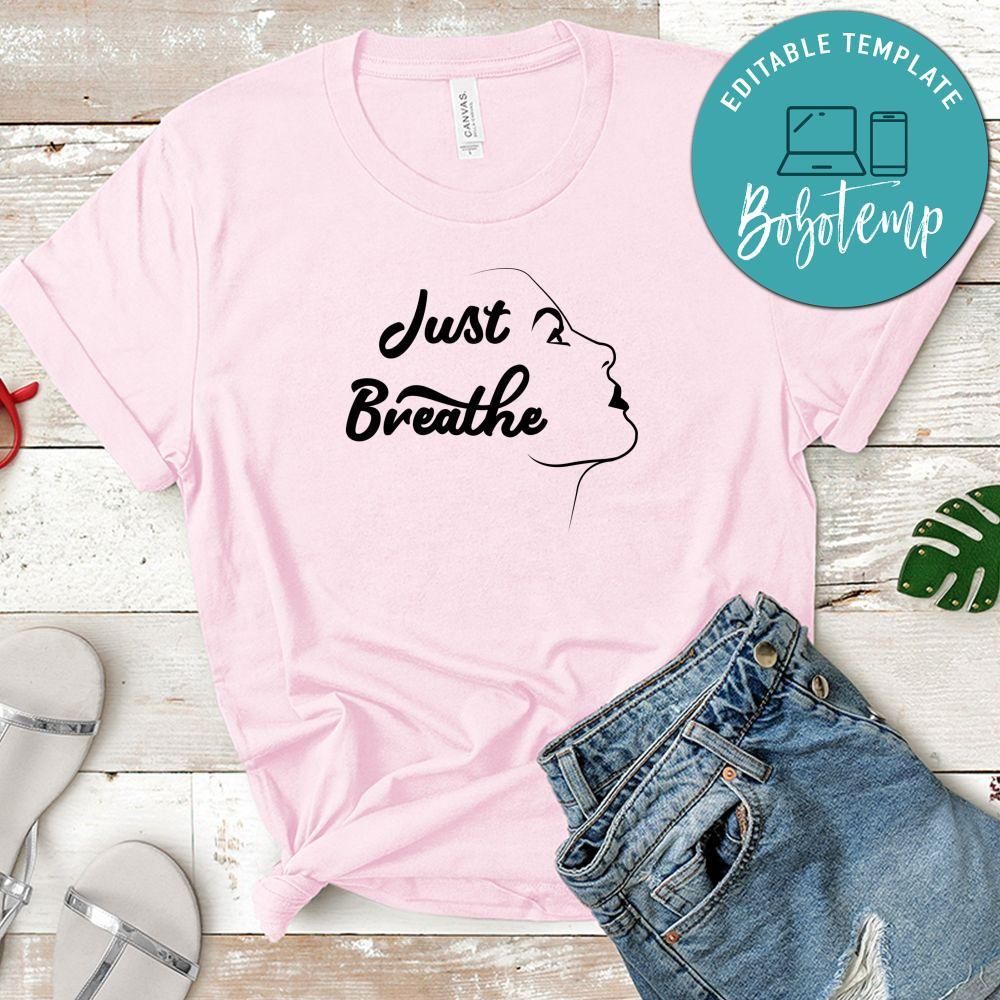 Yoga Just Breathe Shirt