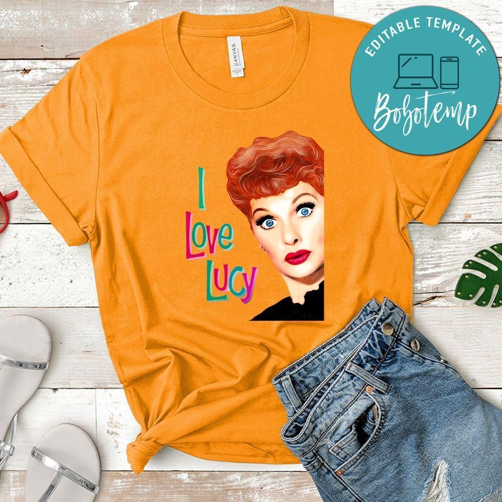 I Love Lucy Shirt Lucy Pop Art Shirt