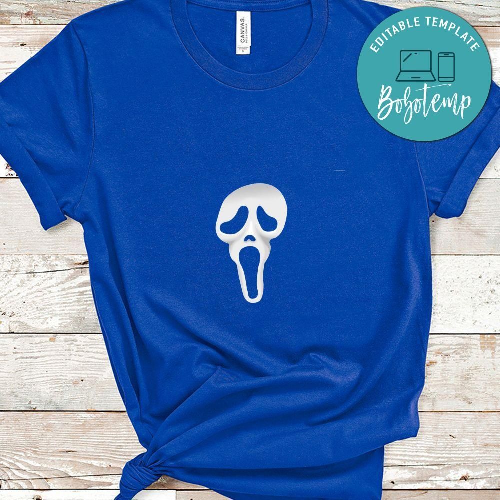 Scream Retro 90s Cult Horror Film Shirt, Ghost Face Shirt