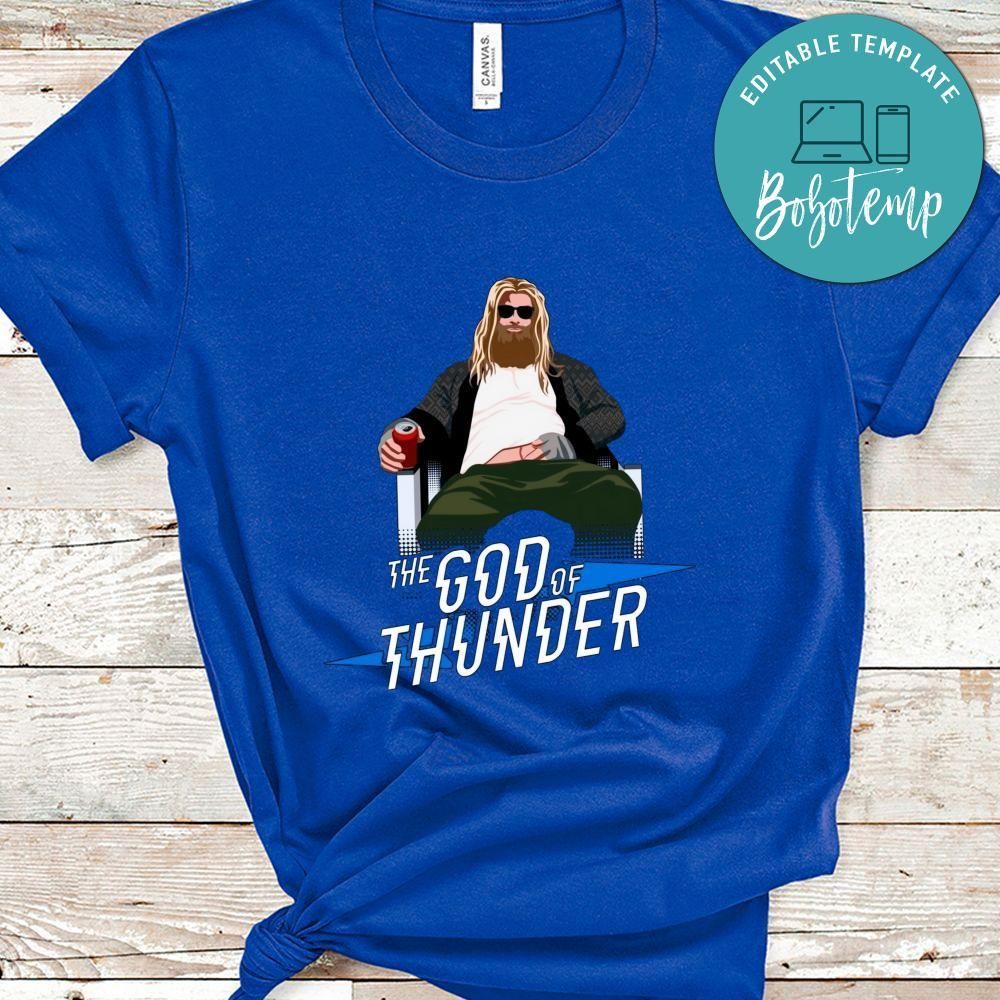 Thor The God Of Thunder Shirt