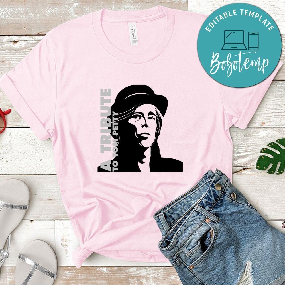 A Tribute To Tom Petty White Shirt