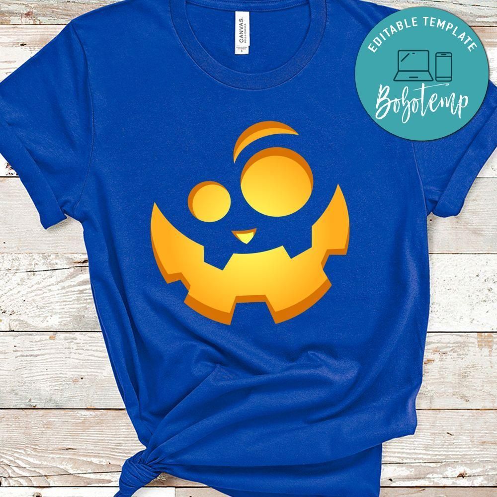 Scary Funny Glowing Faces Halloween Pumpkin Ghost No4 Shirt