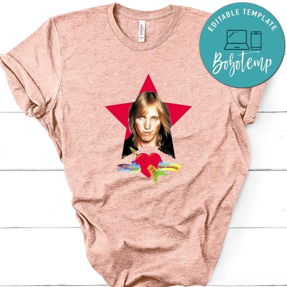 Tom Petty Heartbreakers Star Shirt