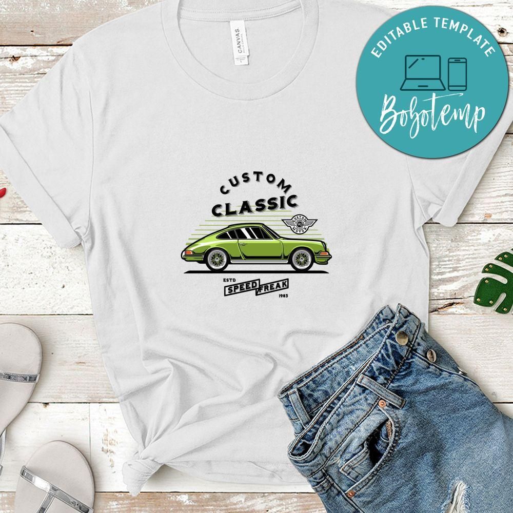 Custom Classic Speed Freak Est 1983 Shirt