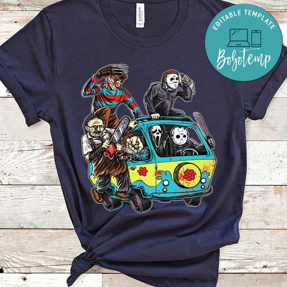 The Massacre Machine Horror Movie Mashup Shirt