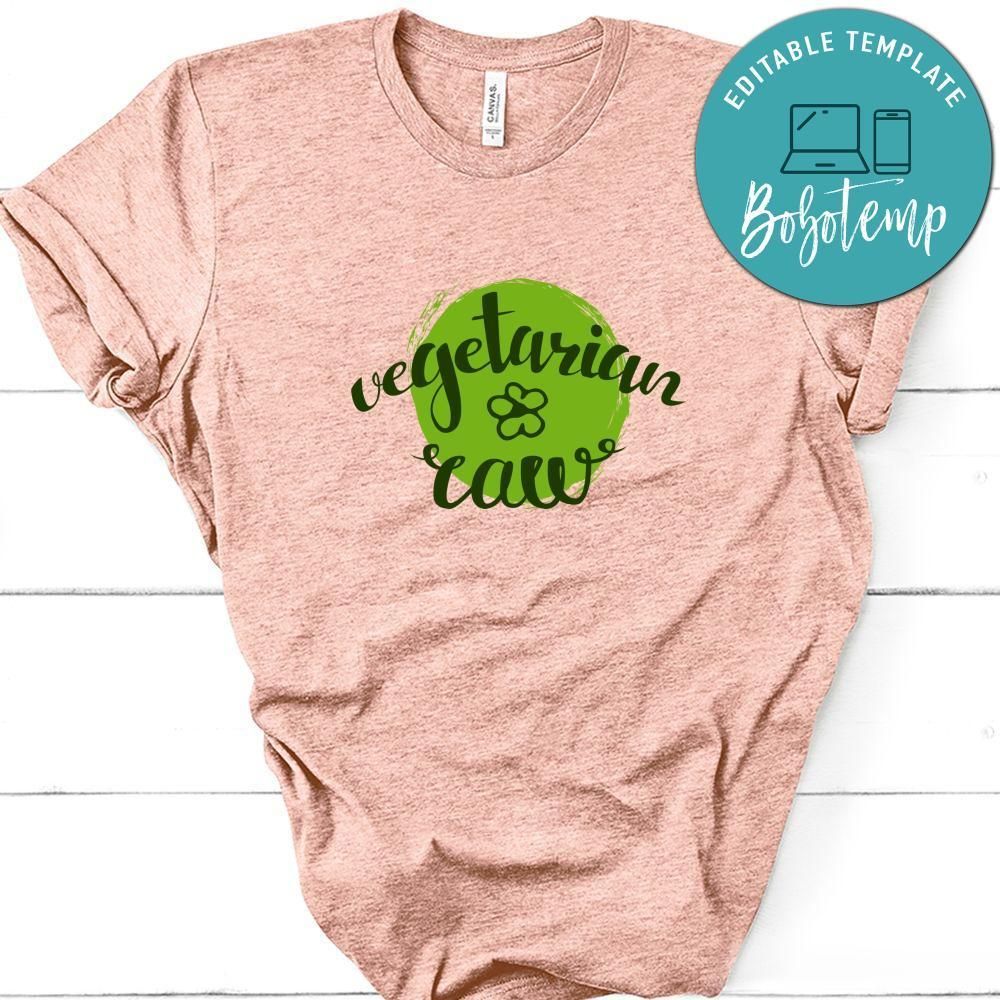 Vegetarian Raw Shirt