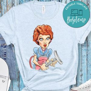 Lucille Ball Funny Cartoon Shirt