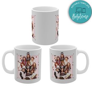 K Pop Band Mug, Twice Mug
