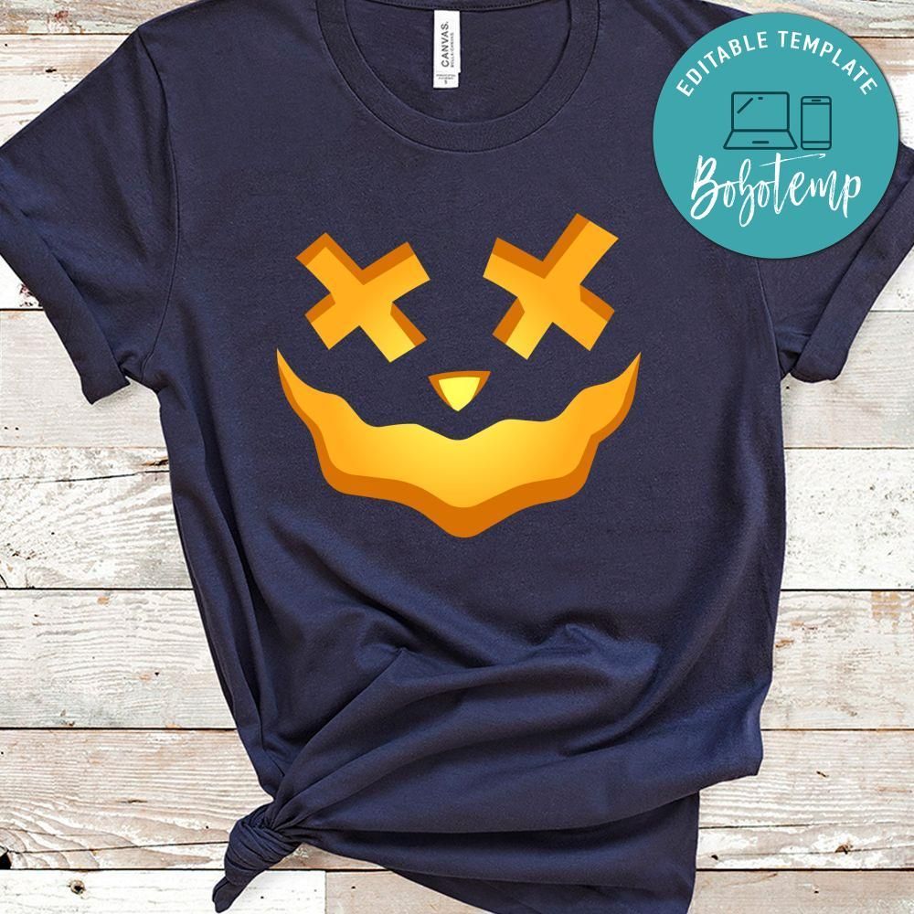 Scary Funny Glowing Faces Halloween Pumpkin Ghost No1 Shirt