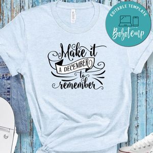 Make It A December To Remember White Shirt