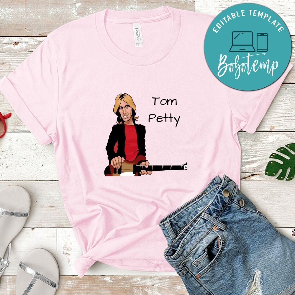Funny Cartoon Tom Petty Shirt