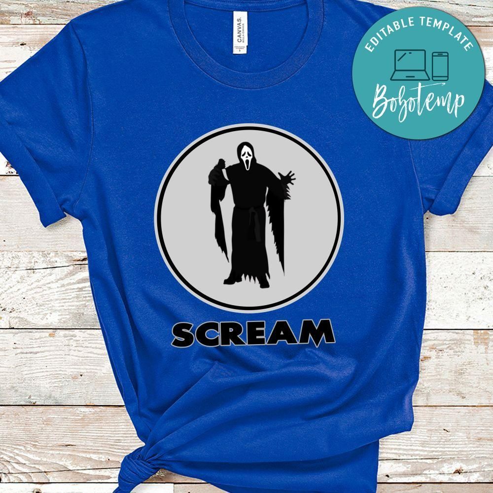 Scream Shirt, Scream Retro 90s Cult Horror Film Shirt, Scream Ghost Shirt
