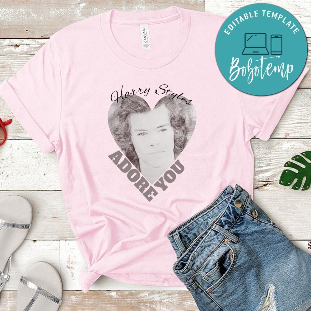 Pencil Draw Harry Styles Adore You Shirts