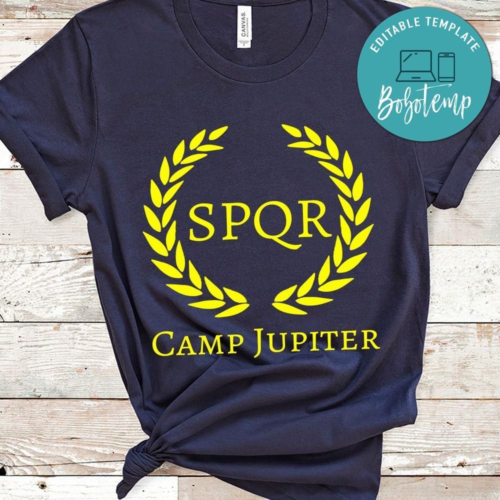 Custom Camp Jupiter Shirt