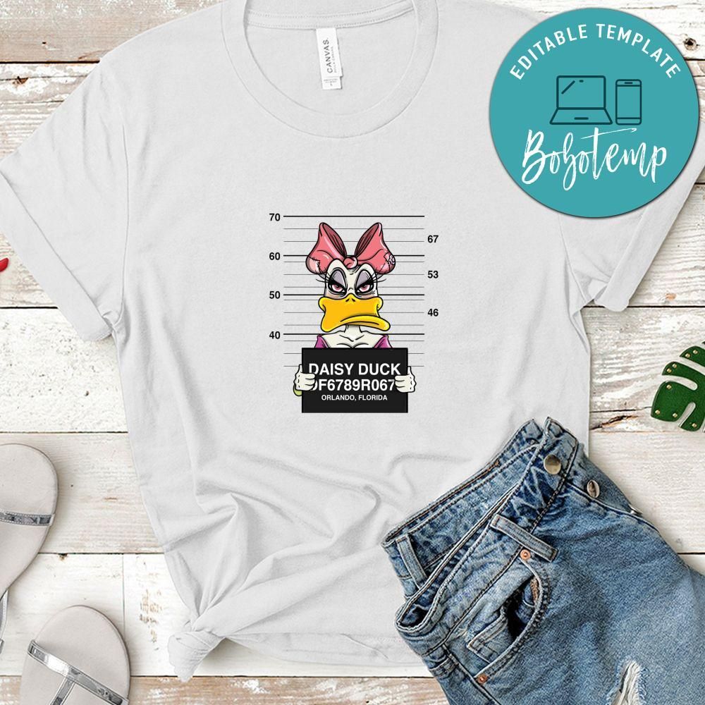 Jail Daisy Duck Shirt