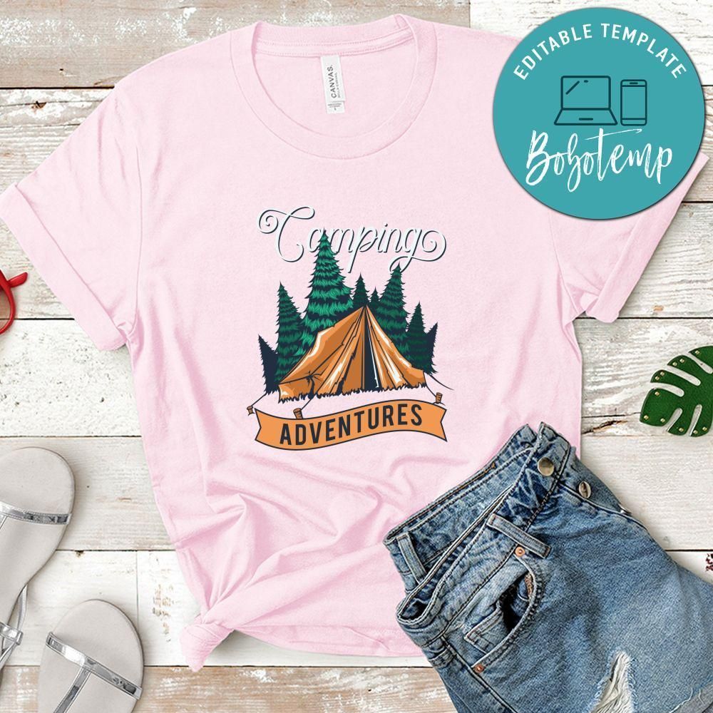Camping Advaentures Shirt