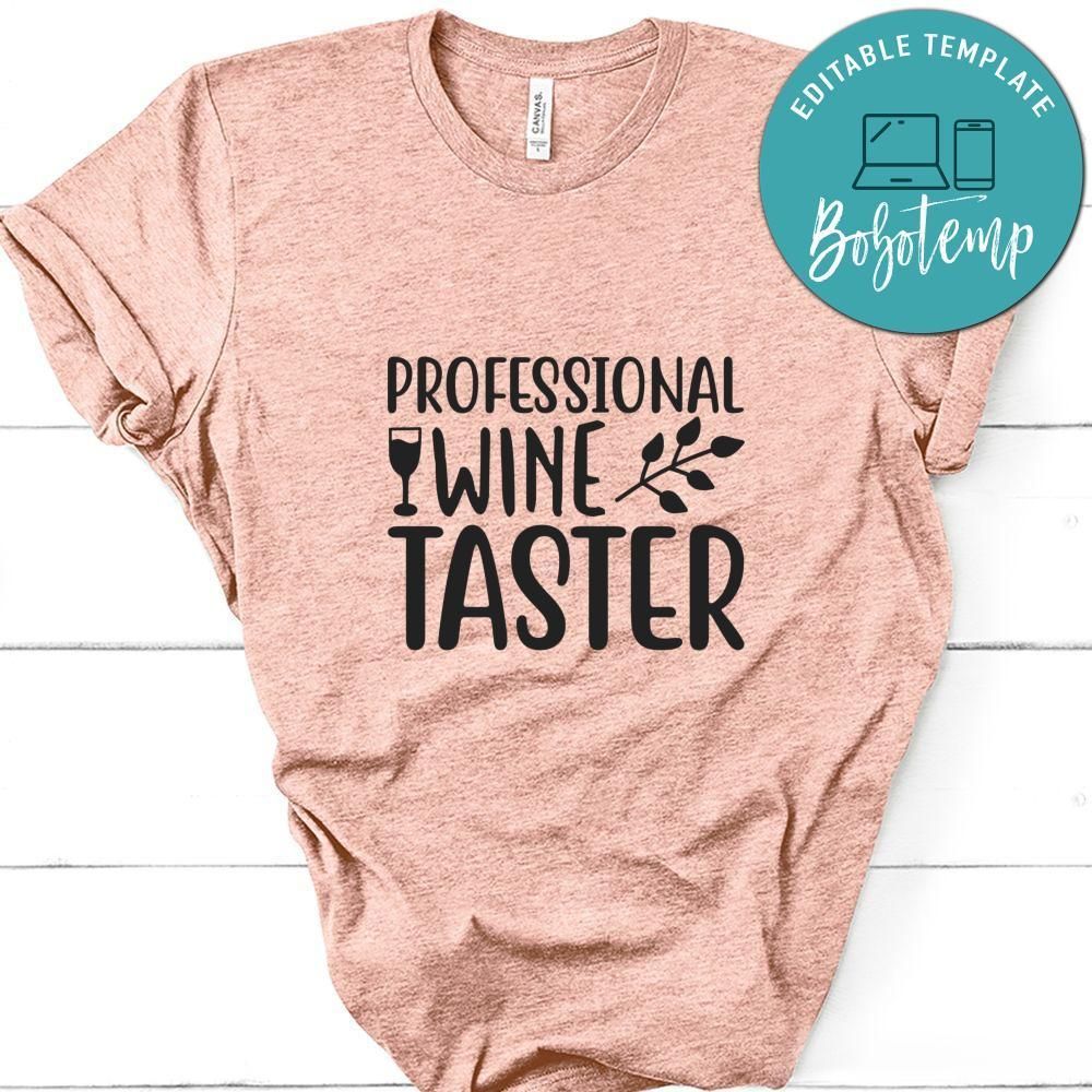 Professional Wine Taster Tshirt