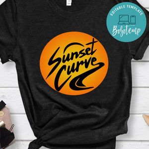 Retro Sunset Curve Shirt