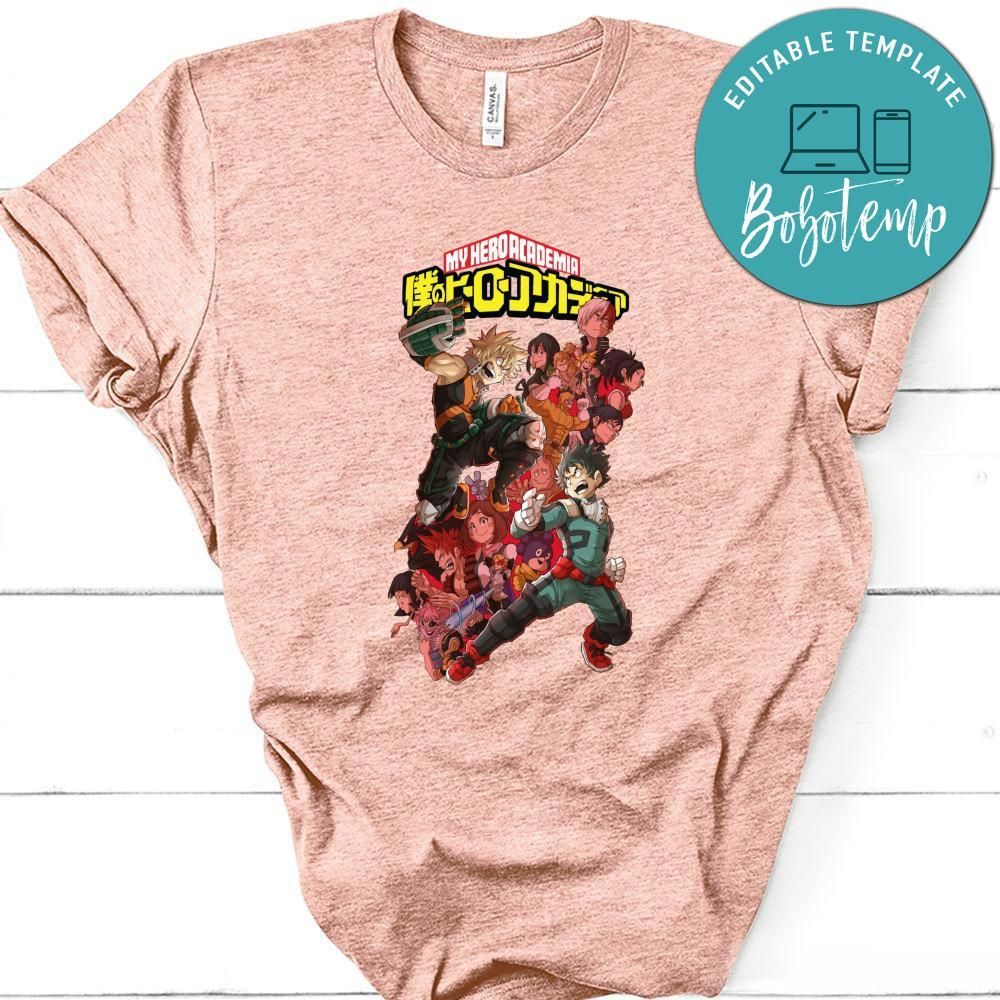 Anime My Hero Academia Shirt
