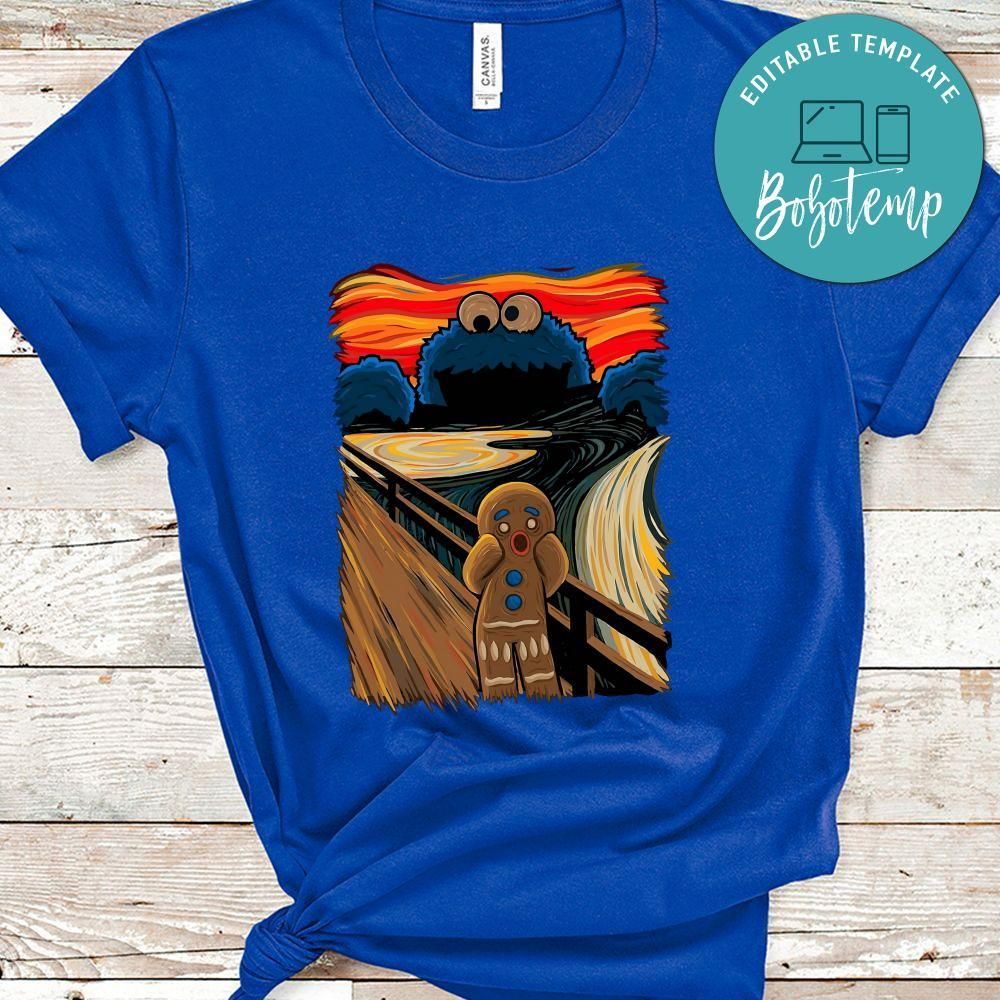 Funny Puppet And Gingerbread Man Shirt