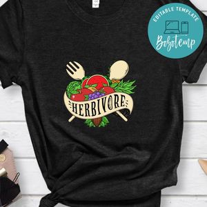 Vegan Or Vegetarian Herbivore Shirt