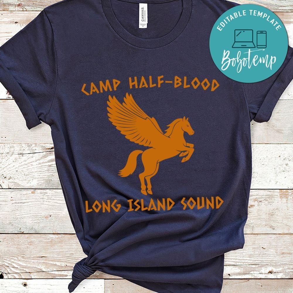 Custom Camp Half Blood Long Island Sound Shirt