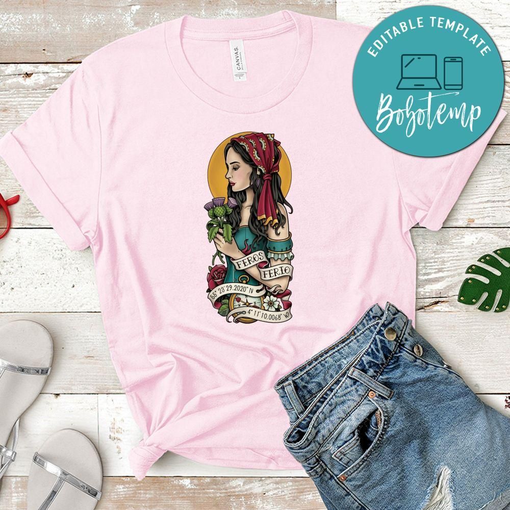 Feros Ferio Shirt, Tatoo Lady Shirt