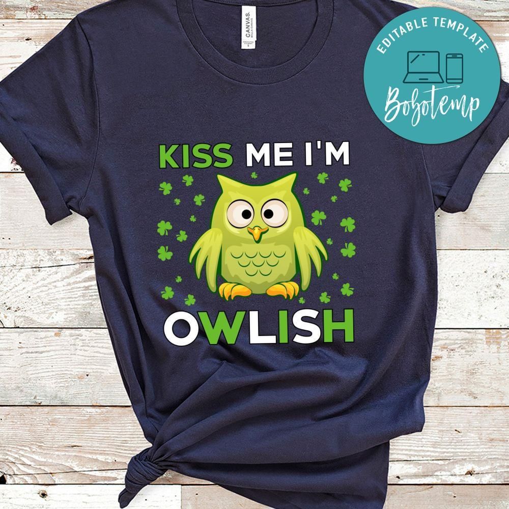 Kiss Me I'm Owlish Shirt