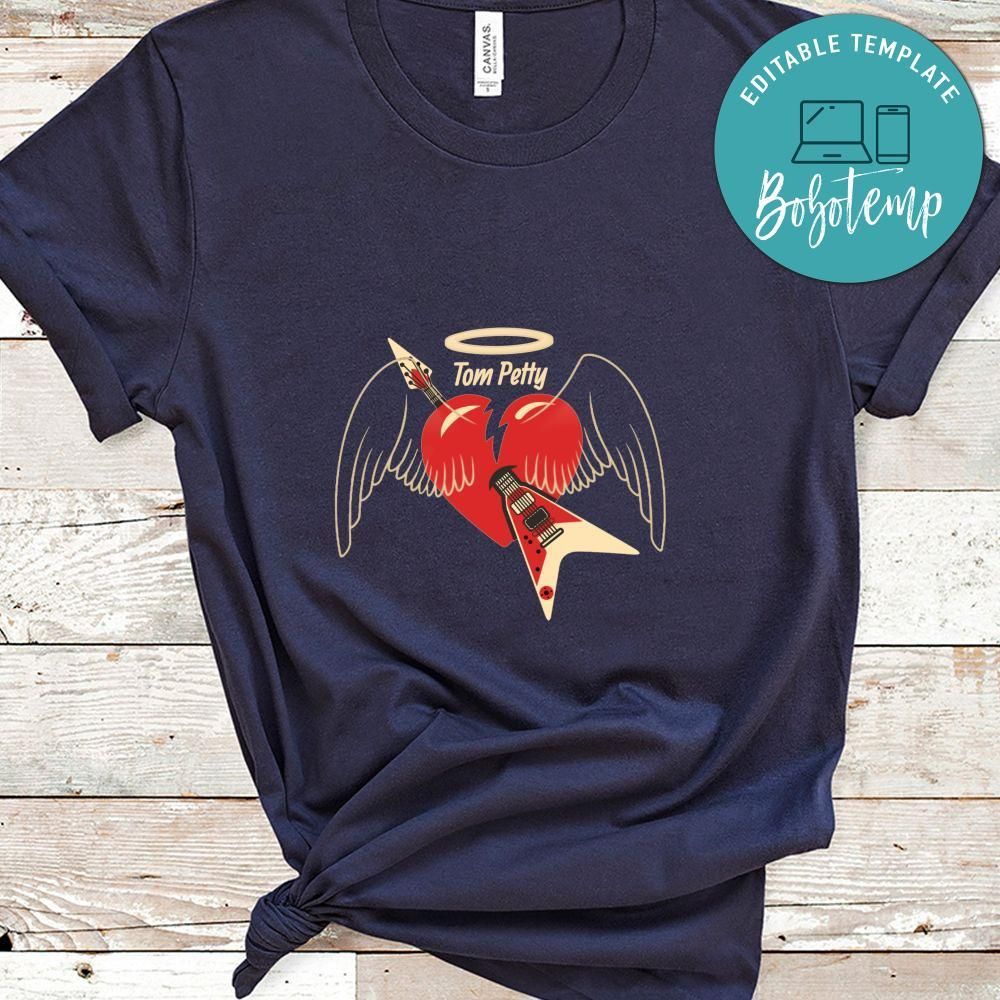 Tom Petty Angle Heart Shirt