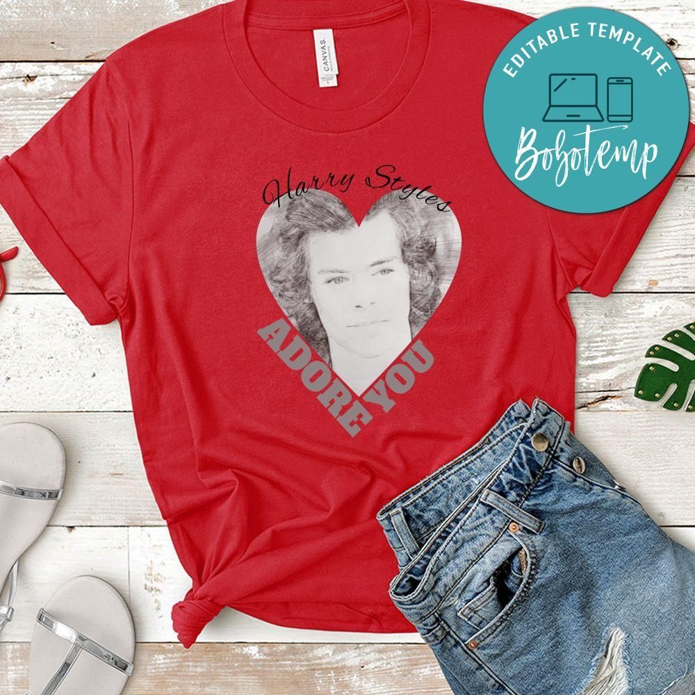 Pencil Draw Harry Styles Adore You Shirts