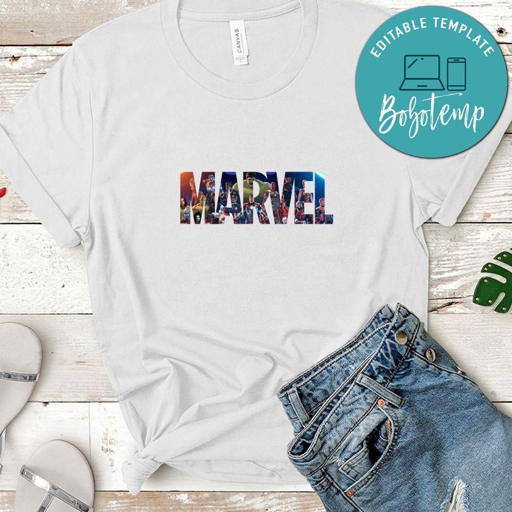 Marvel Comics Superhero Shirt, Marvel World Shirt, Marvel Gift Shirt