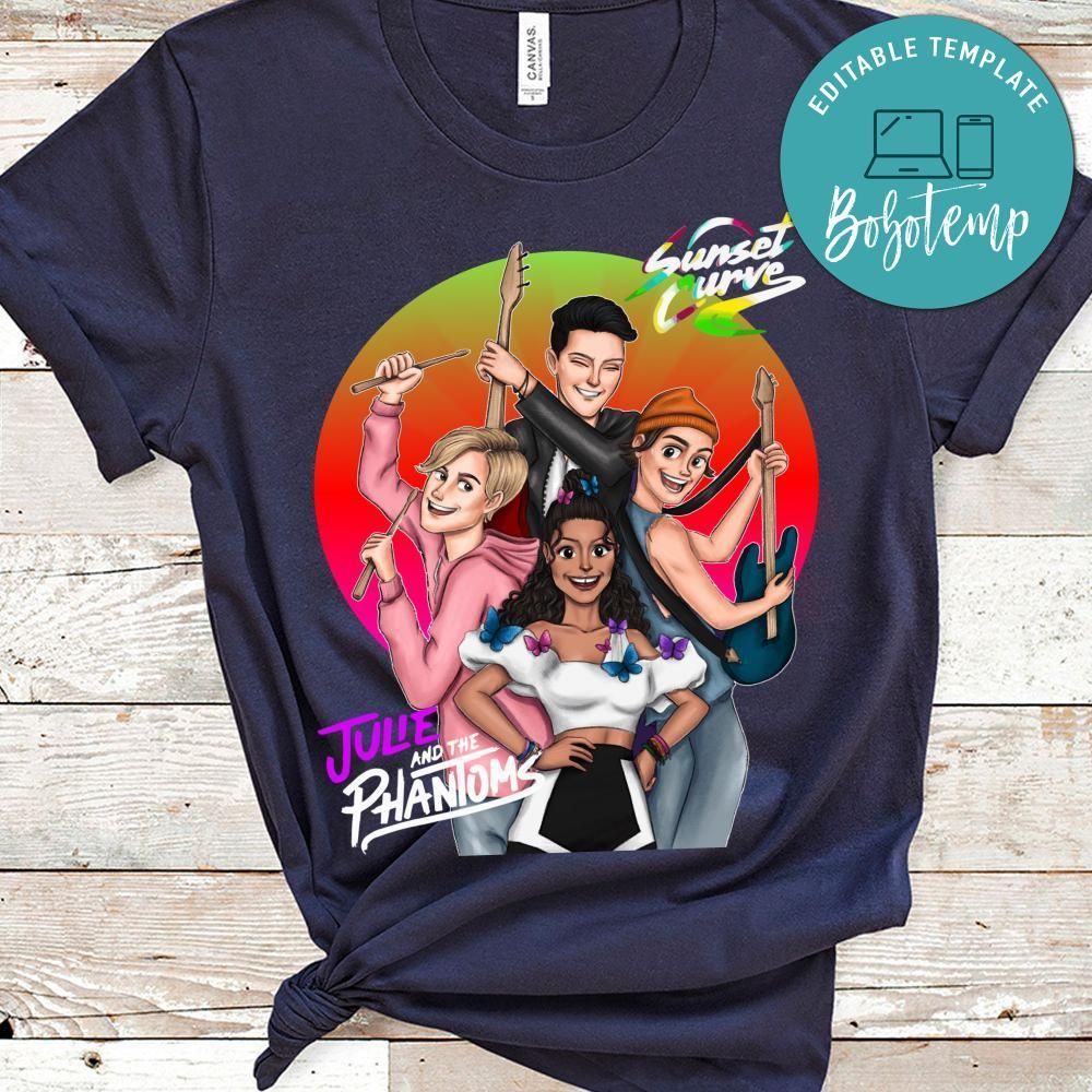 Julie And The Phantoms Cartoon Retro Shirt