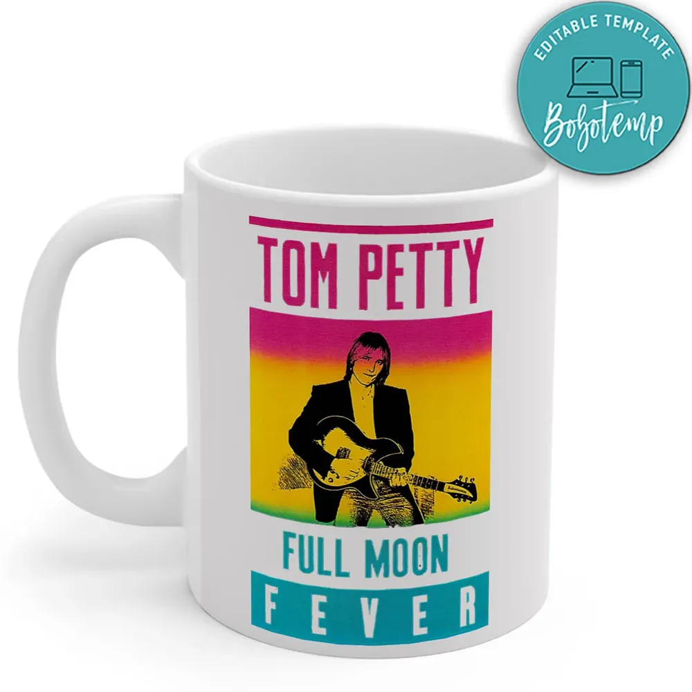 Tom Petty Full Moon Fever Mug Bobotemp