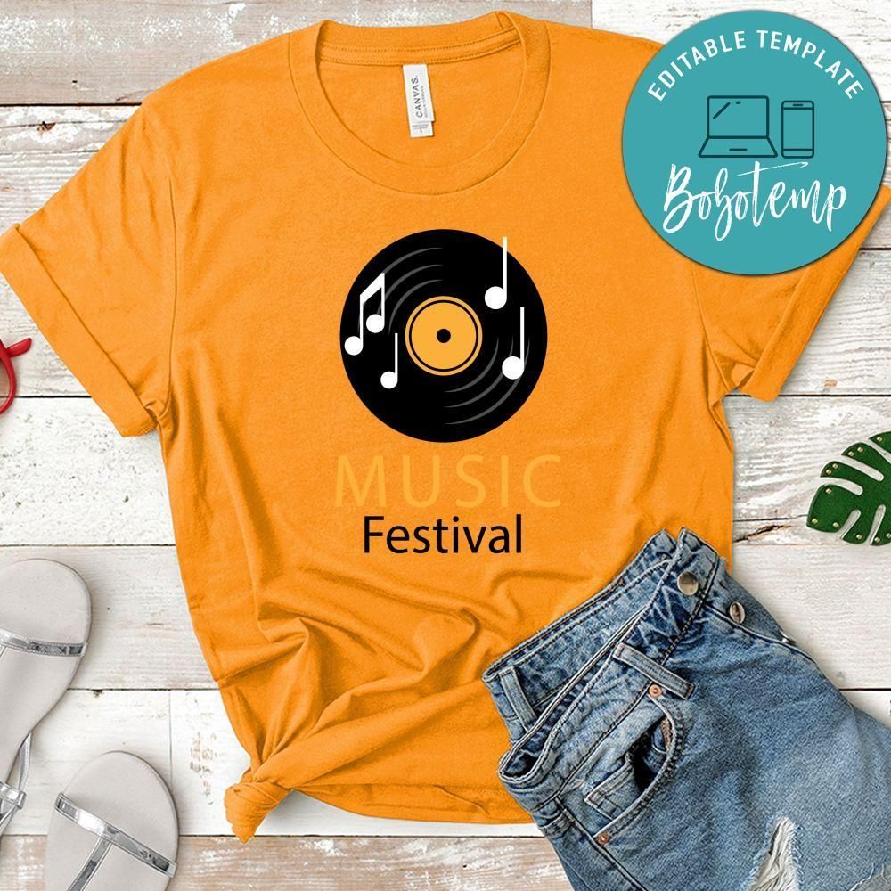 Music Festival No5 Shirt