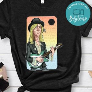 Funny Tom Petty With Guiltar Shirt