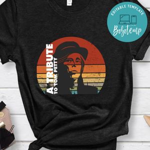 A Tribute To Tom Petty Retro Sunset Shirt