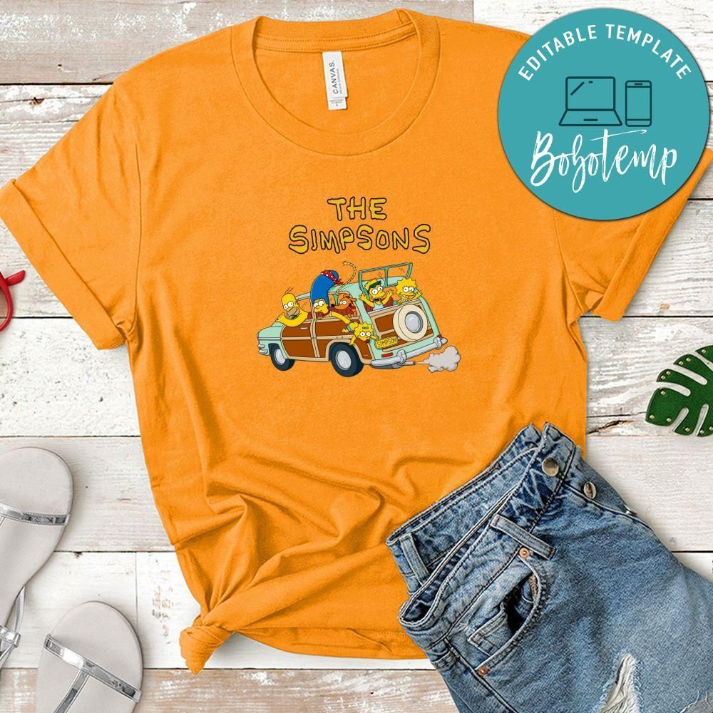 The Simpsons Vacation Shirt
