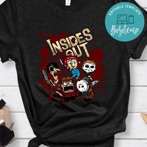 Insides Out Deadly Feelings Horror Movie Shirt