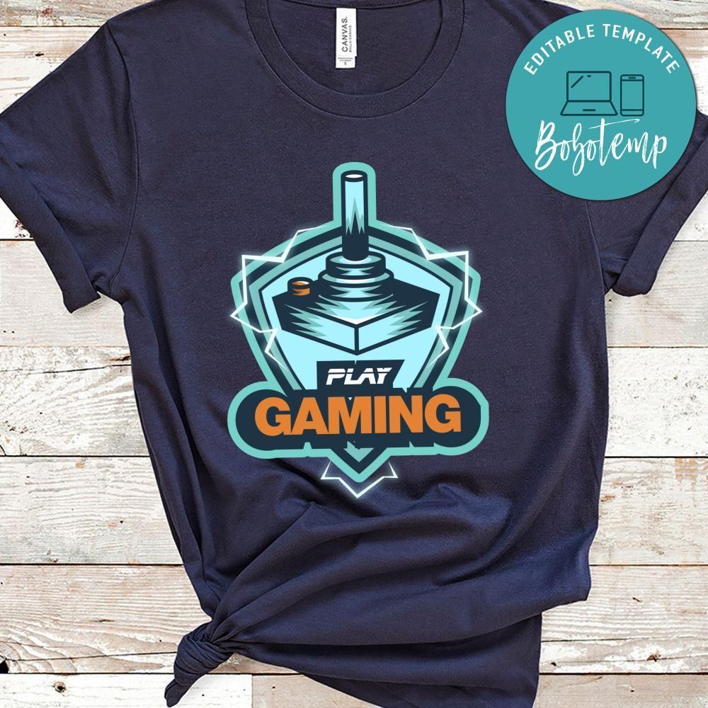 Gamer Play Gaming Shirt