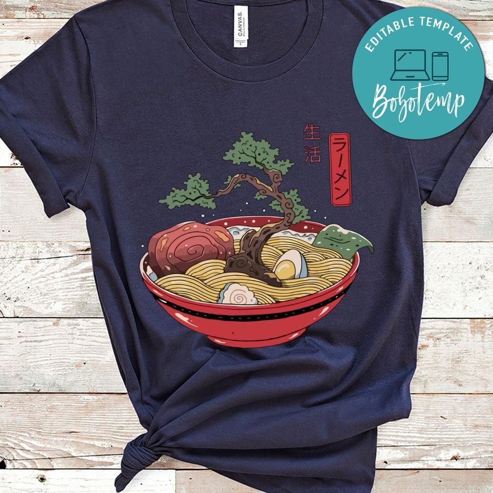 Japon Bonsai Ramen Shirt