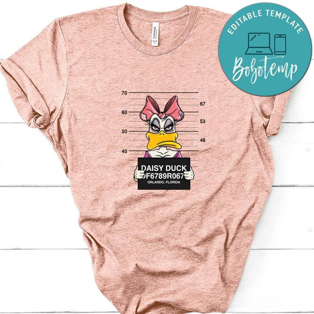Jail Daisy Duck Shirt