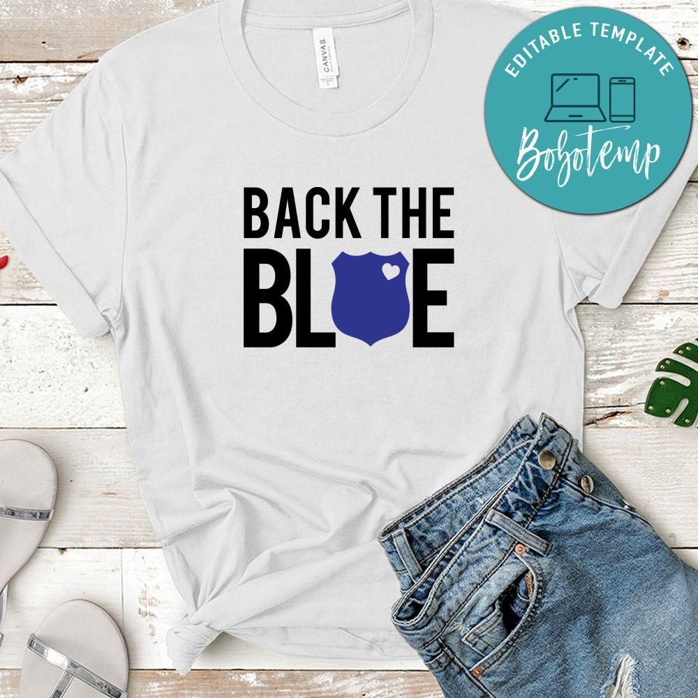 Back The Blue Shirt