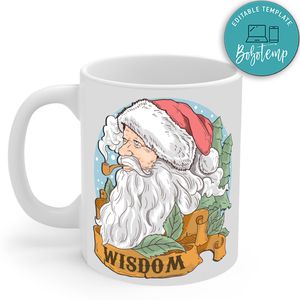 Santa Clause Merry Christmas Mug